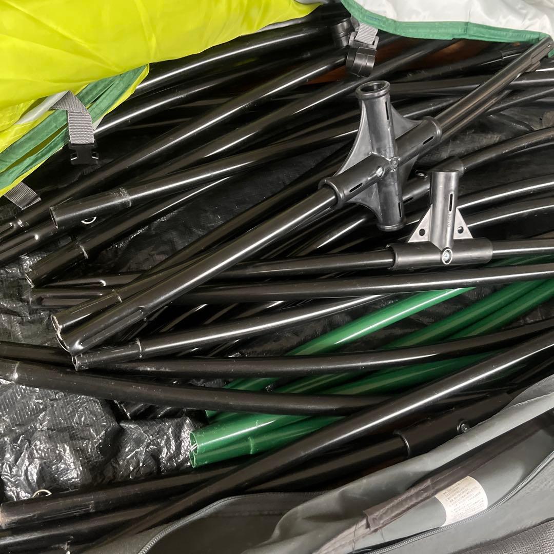 コールマン パーティーシェード 300 ライムグリーン サイドウォール付 タープ