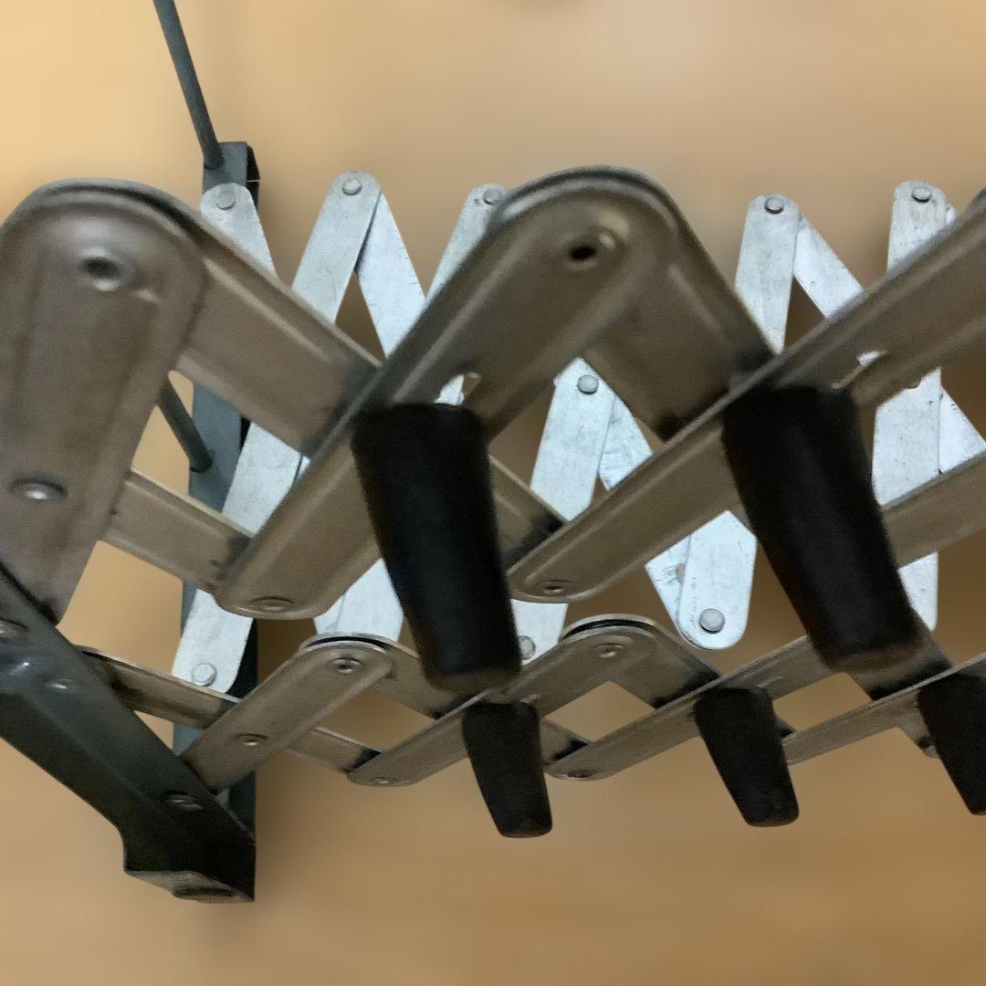 超希少　昭和レトロ　蛇腹式本立て　ブックエンド　ヴィンテージ　アンティーク