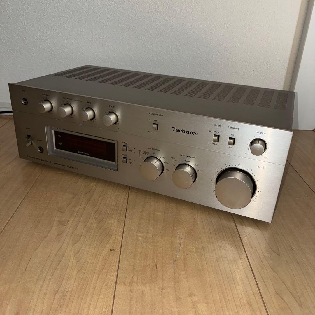 テクニクス　プリメインアンプ　su-8055 動作品　いい音です