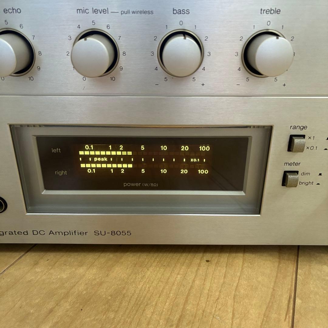 テクニクス　プリメインアンプ　su-8055 動作品　いい音です