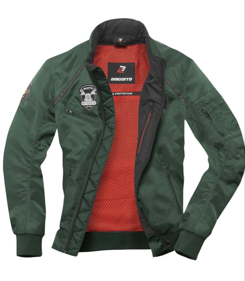 BOGOTTO バイクウェアBOSTON フライトジャケットタイプSサイズ