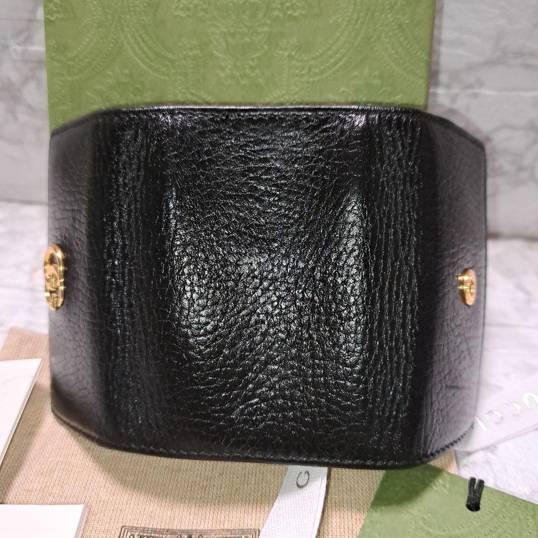 ✨️超美品 ✨️GUCCI グッチ マーモント　キーケース黒　箱&保存袋付き
