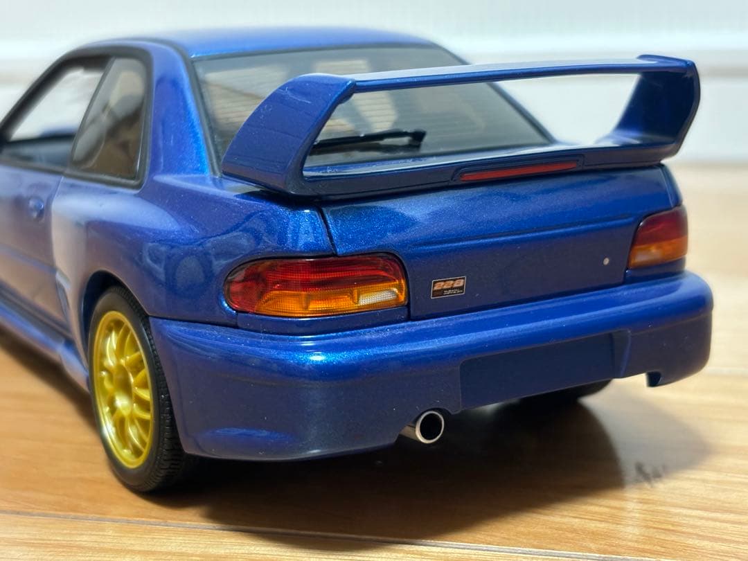 オートアート 1/18 スバル インプレッサ 22B ジャンク