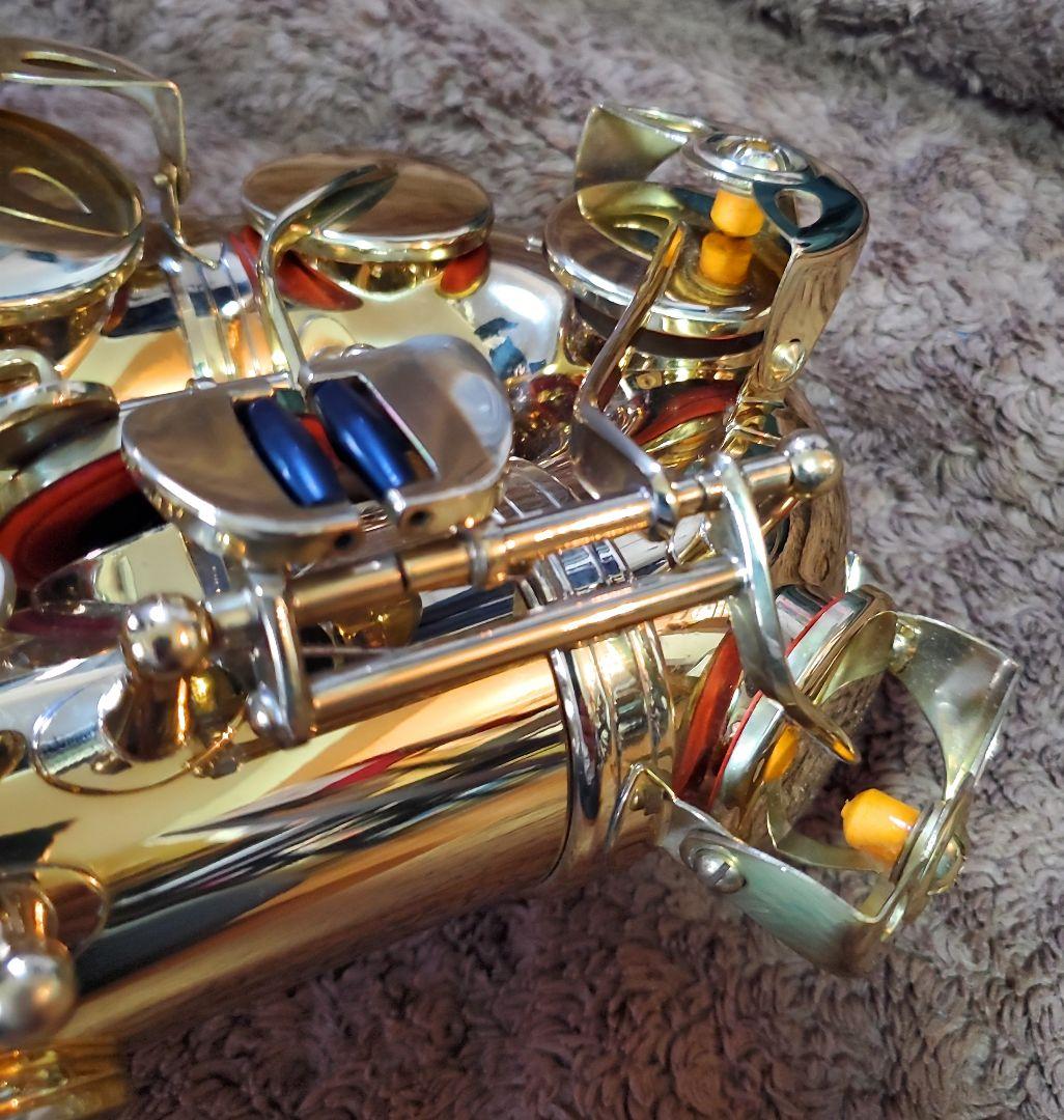 美品　ケルントナー　アルトサックス　ゴールドラッカー　彫刻　初心者　自宅　練習用