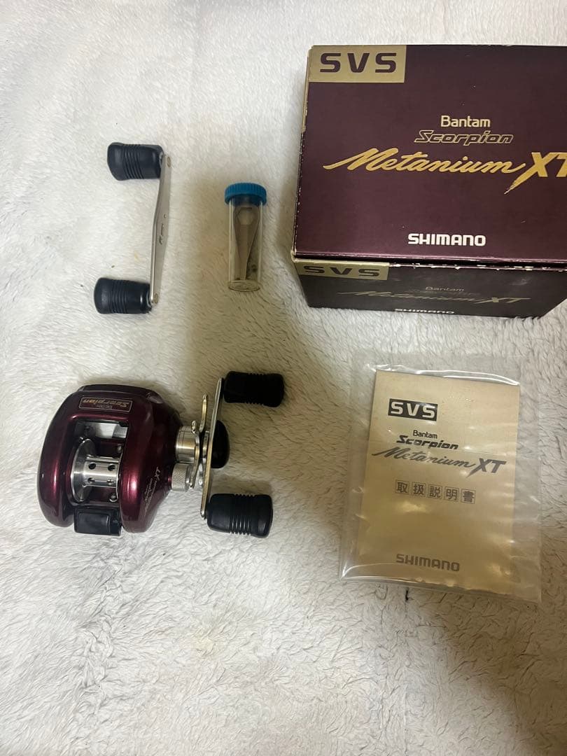 SHIMANO Bantam 赤メタ XT超美品最終価格 2026年最新】メタニウムxt 赤メタの人気アイテム - メルカリ