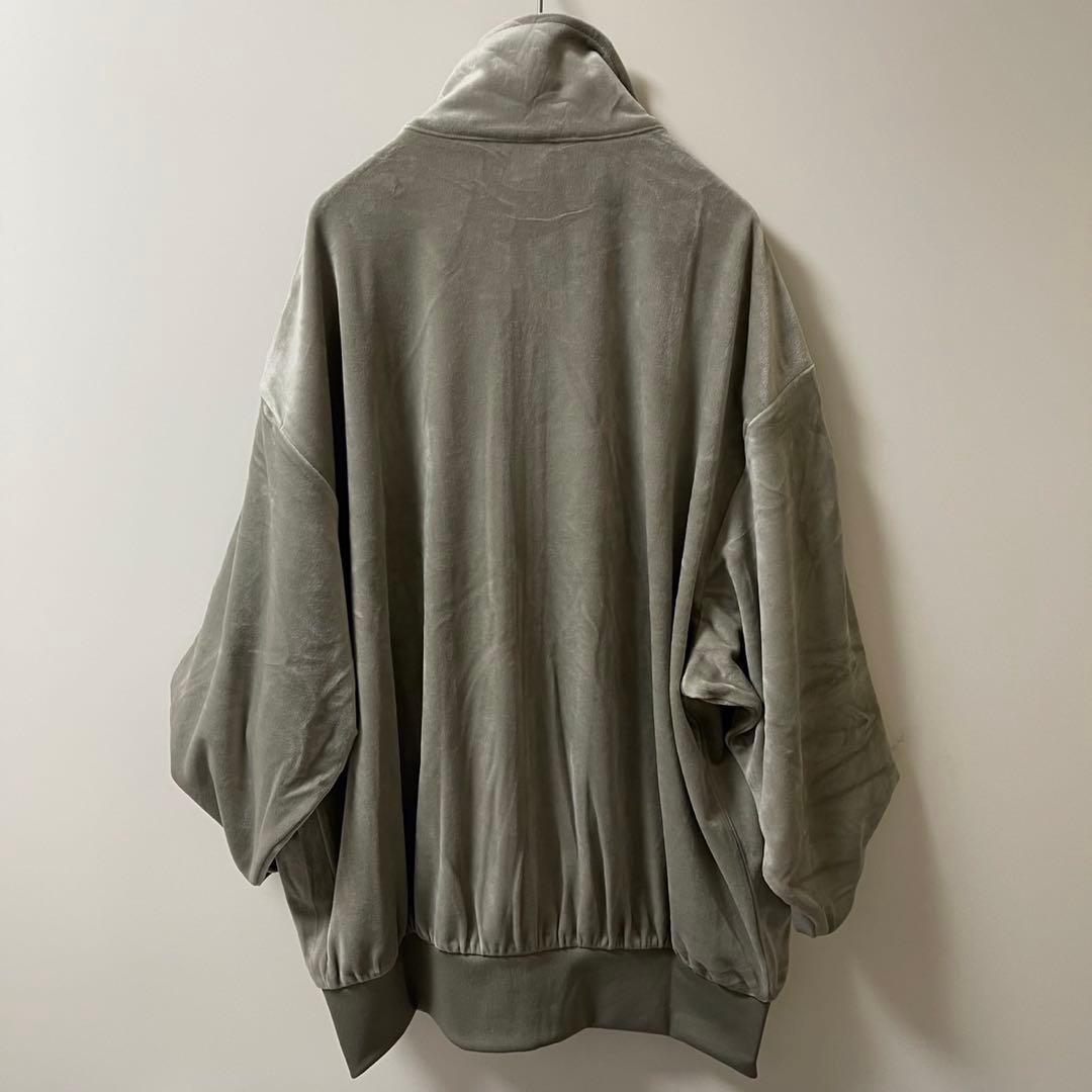 新品2XL◼️アディダス ベロアトラックトップ ベージュ ジャーナル