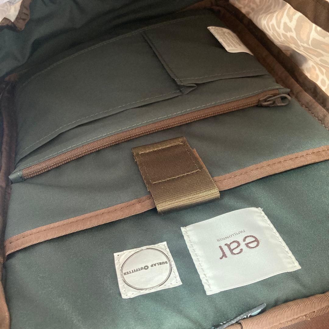 《完売品》BURLAP OUTFITTER×earレザーコンビライトミニリュック