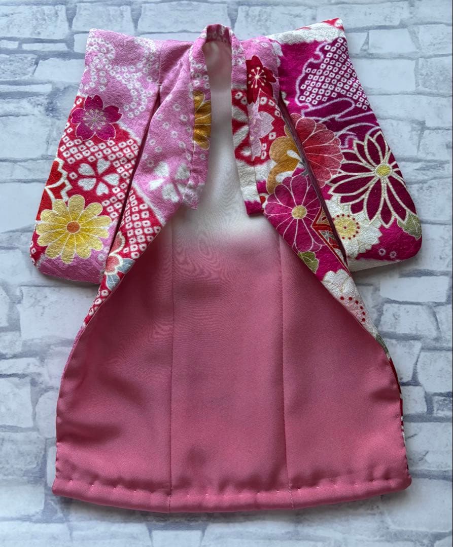 22cmドール 花嫁衣装　色打掛