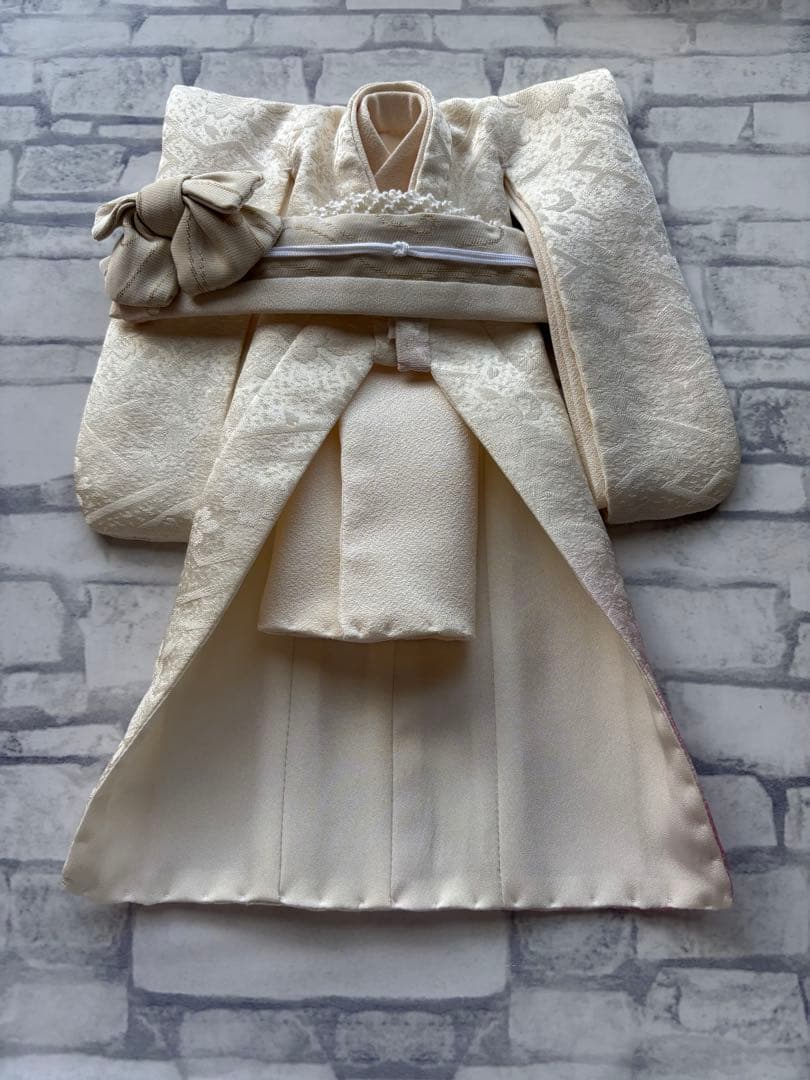 22cmドール 花嫁衣装　色打掛