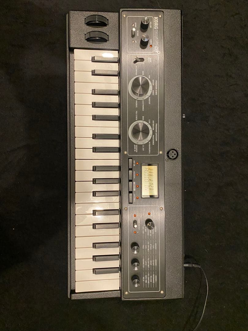 microKORG XL+ アナログシンセサイザー　37鍵