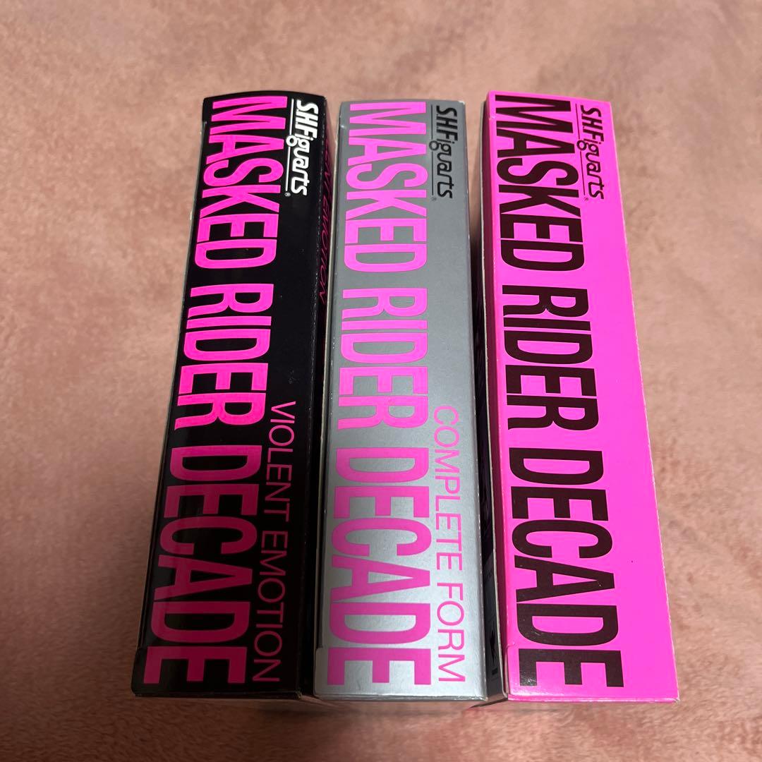 S.H.Figuarts 仮面ライダーディケイド3体セット