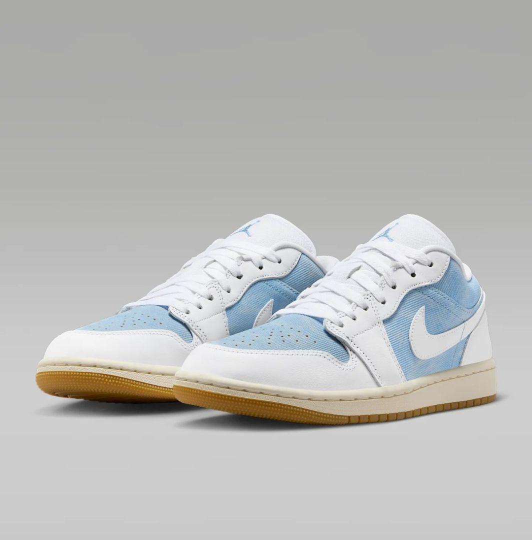 NIKE AIR JORDAN 1 LOW SE デニム ウォーンブルー24