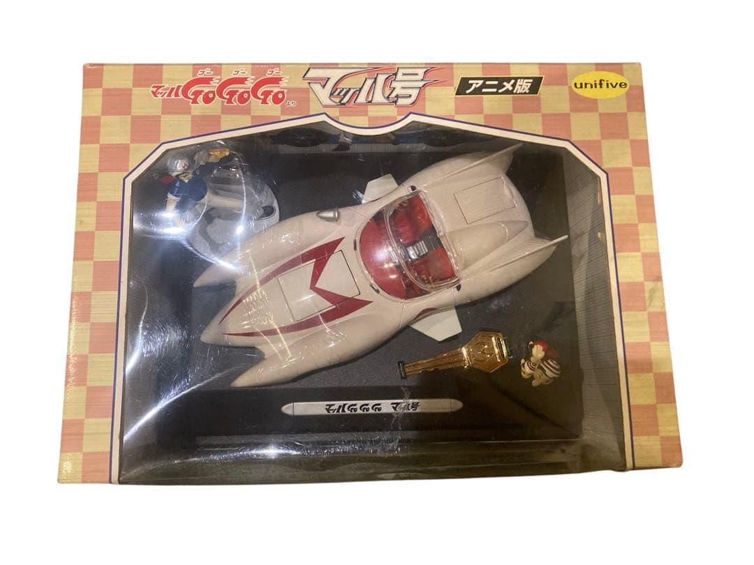 アニメ版 超真合金マッハ号 フィギュアセット
