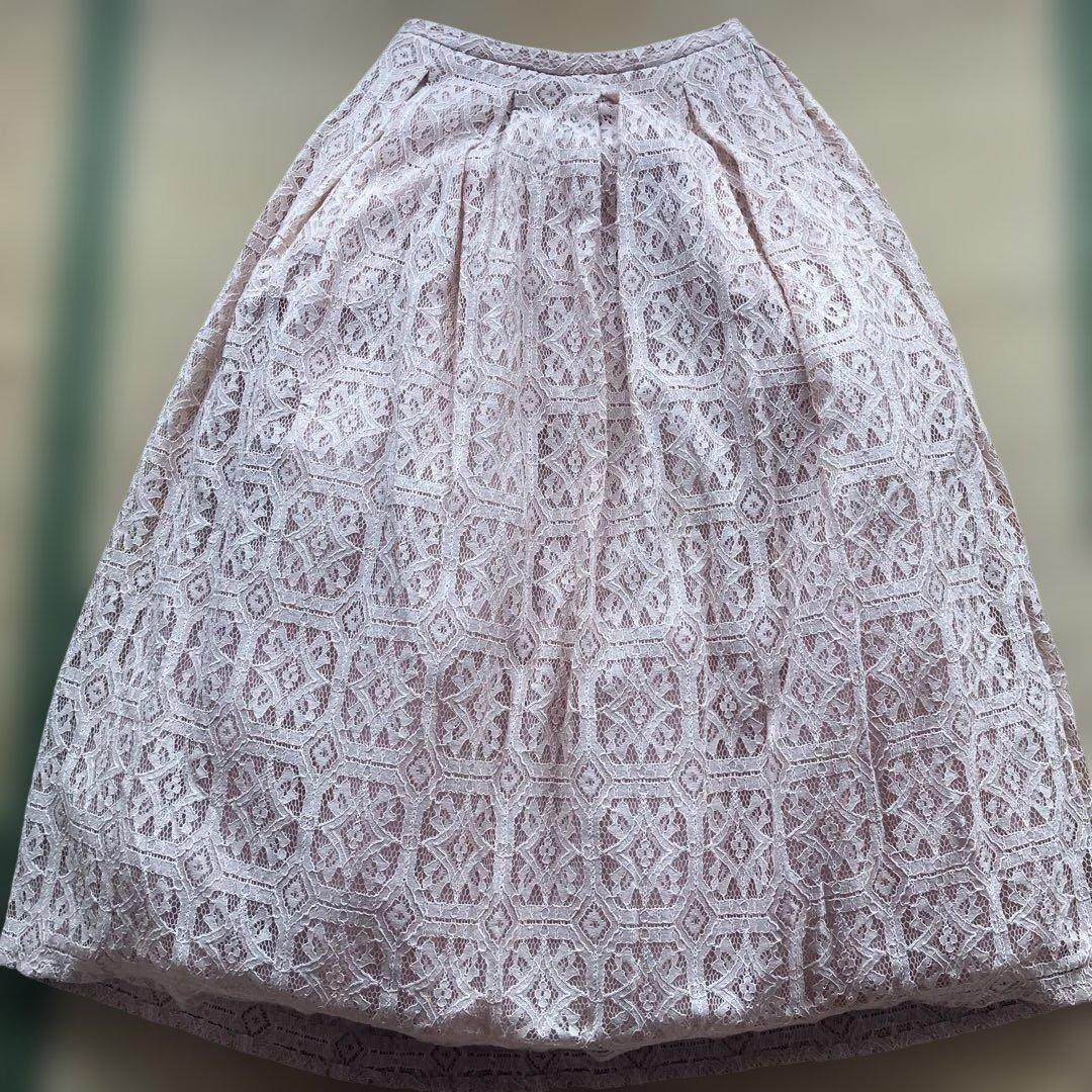 ツルバイマリコオイカワ　ロングフレアースカート