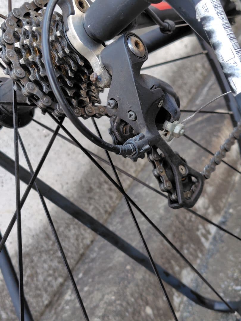 即乗 amico fun road ロードバイクカスタム ☆ノーマルペダル変更