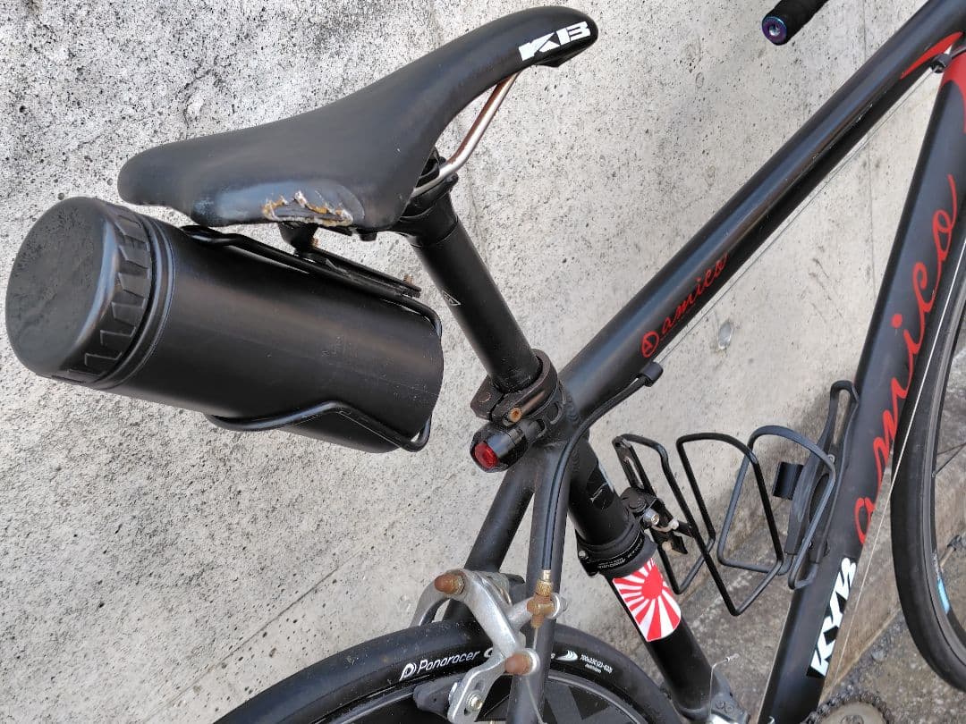 即乗 amico fun road ロードバイクカスタム ☆ノーマルペダル変更