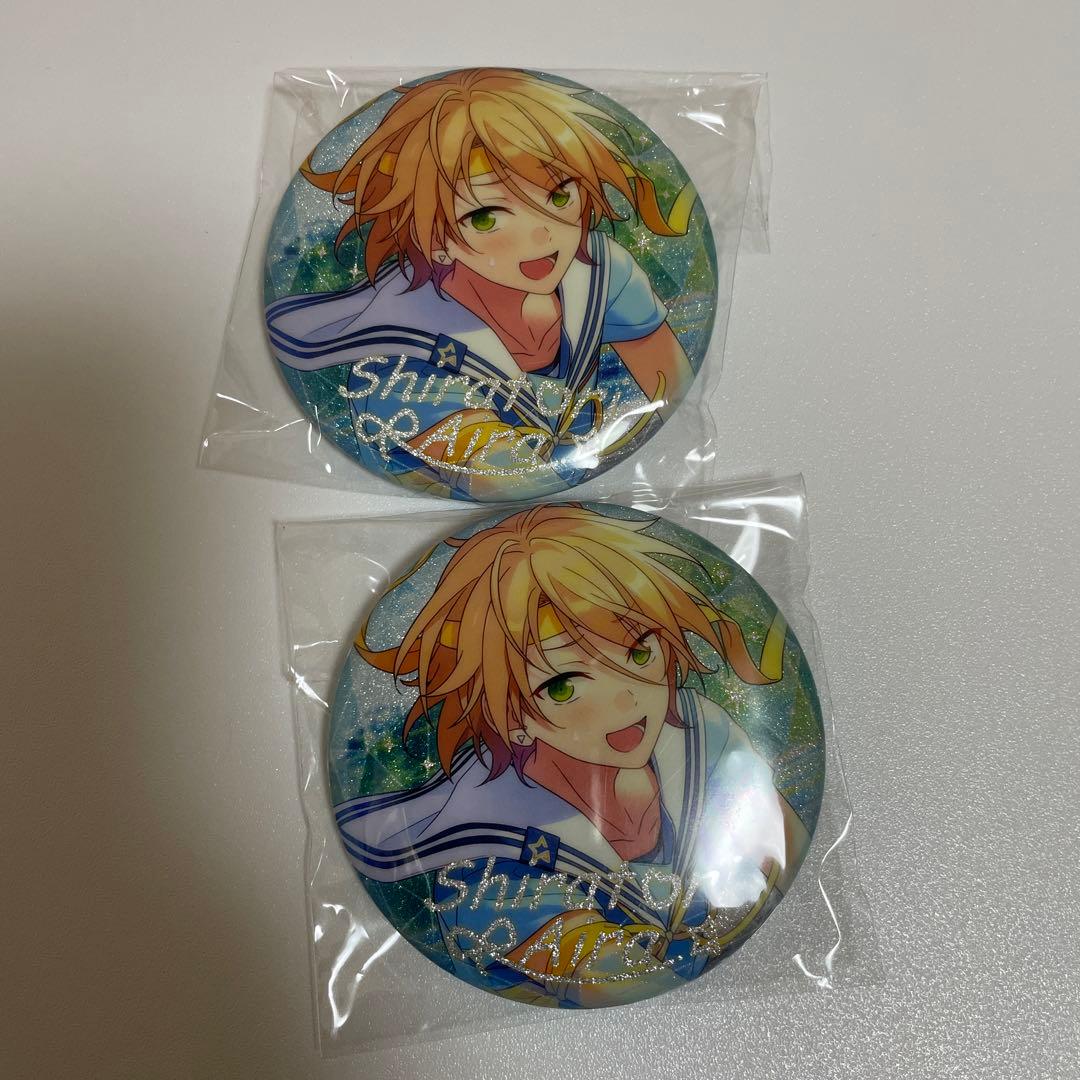 あんスタ 中国 キラキラ 閃耀缶バッジ 白鳥藍良 あいら - メルカリ