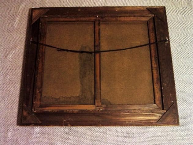 れ*様 骨董画／大作☆岡田三郎助【巴里近郊／1899年作】油彩F25