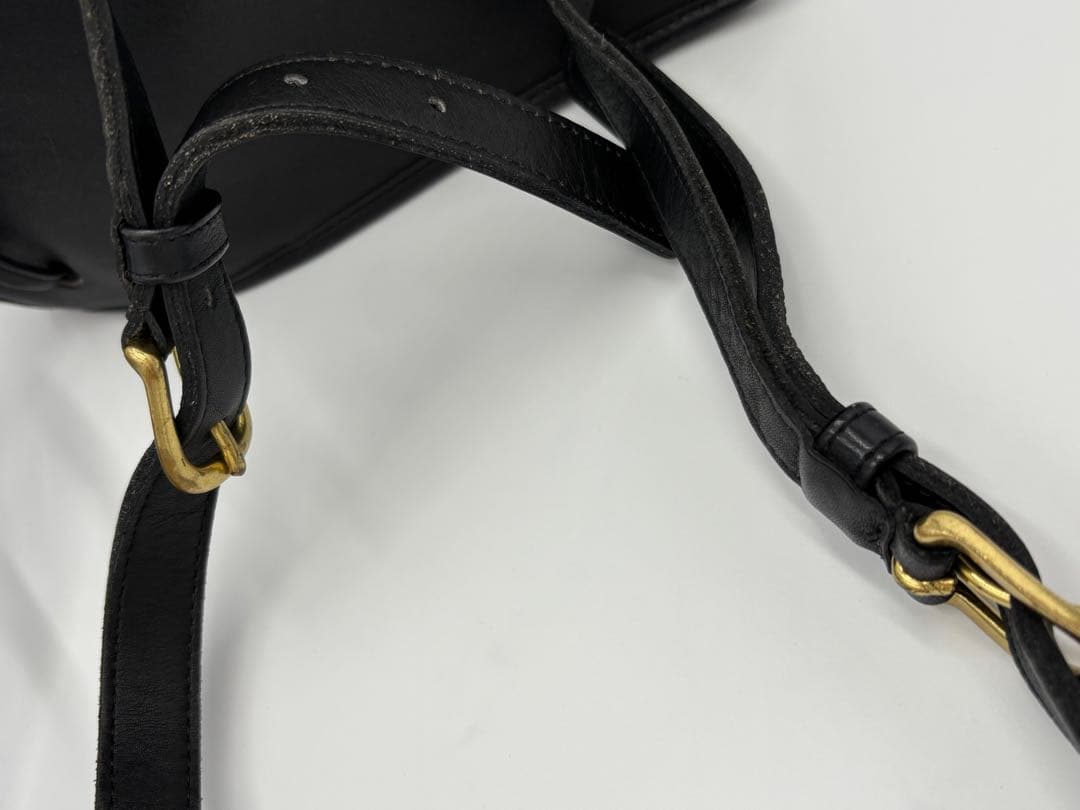 COACH コーチ オールドコーチ リュック レザー ブラック YL6-05