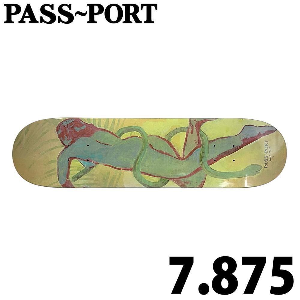 新品 PASS〜PORT スケートボード デッキ 7.875 Josh Pall