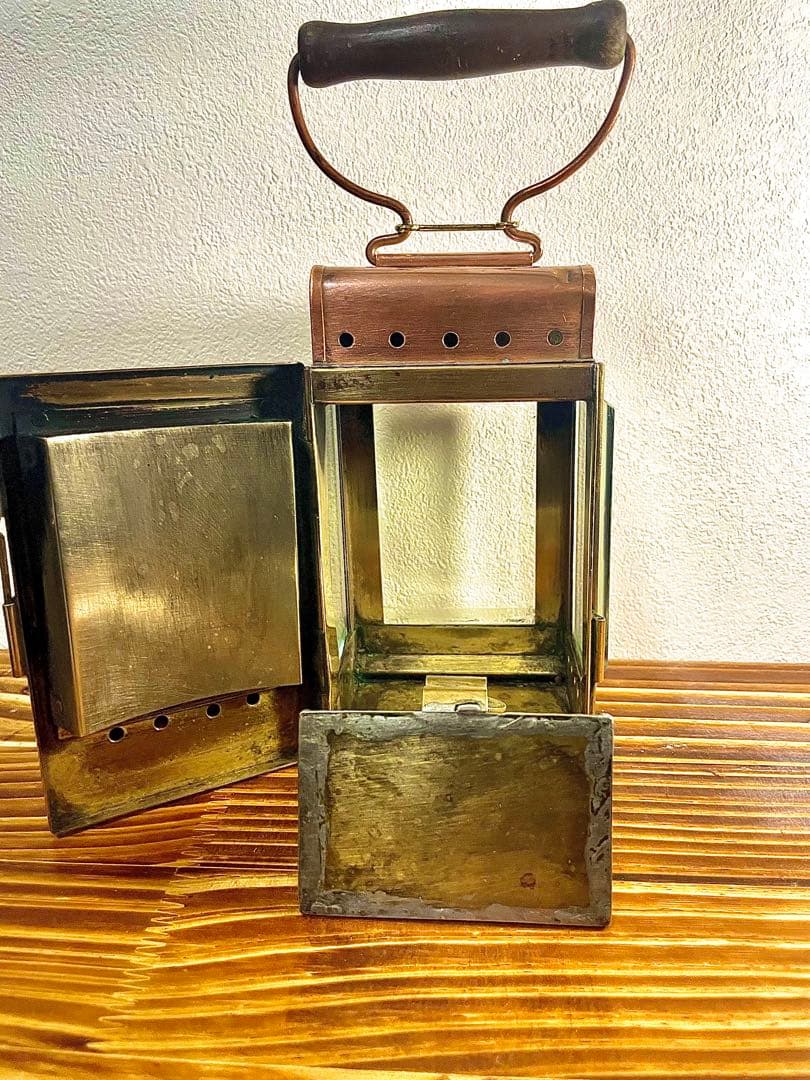 極希少】C. Beuttenmüller&Coビンテージランタン3面プリズム - メルカリ