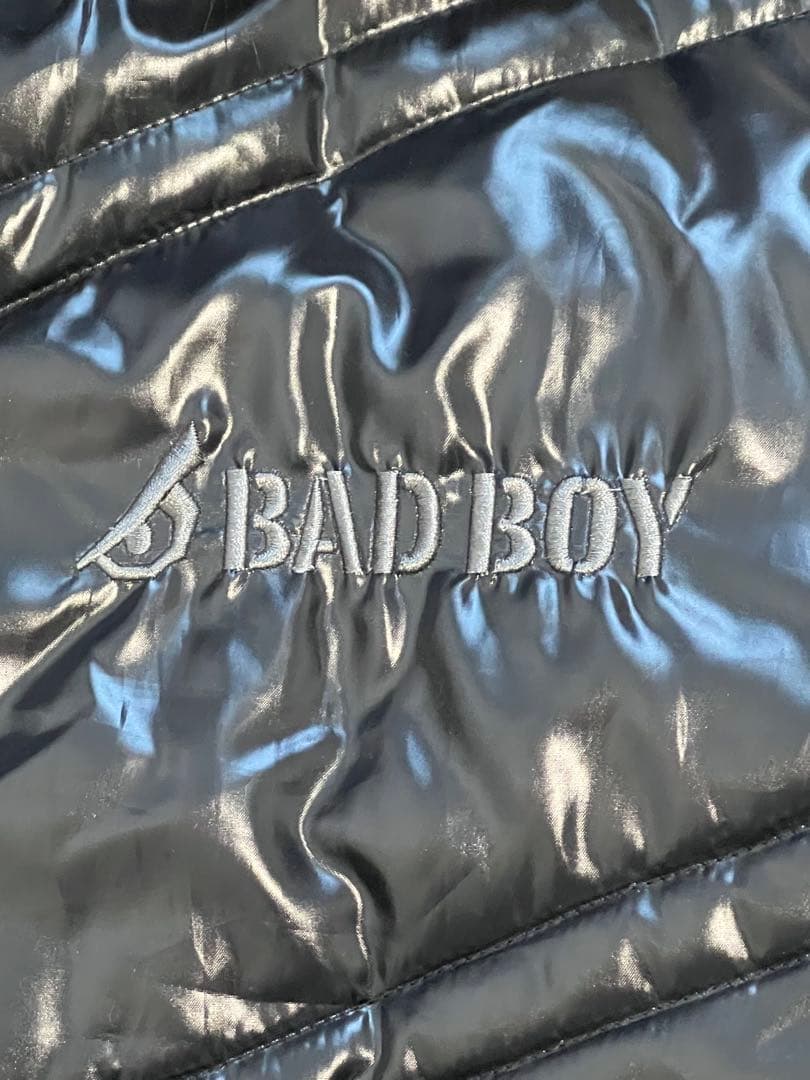 ジャケット・アウター y2k BADBOY fur down jacket 4L black