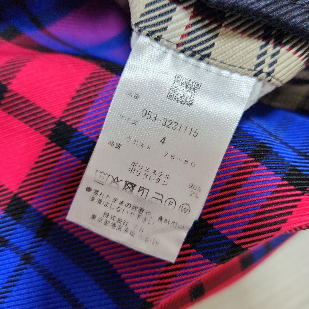 美品☆PEARLY GATES☆2023ゴルフストレッチパンツ4Mマルチチェック