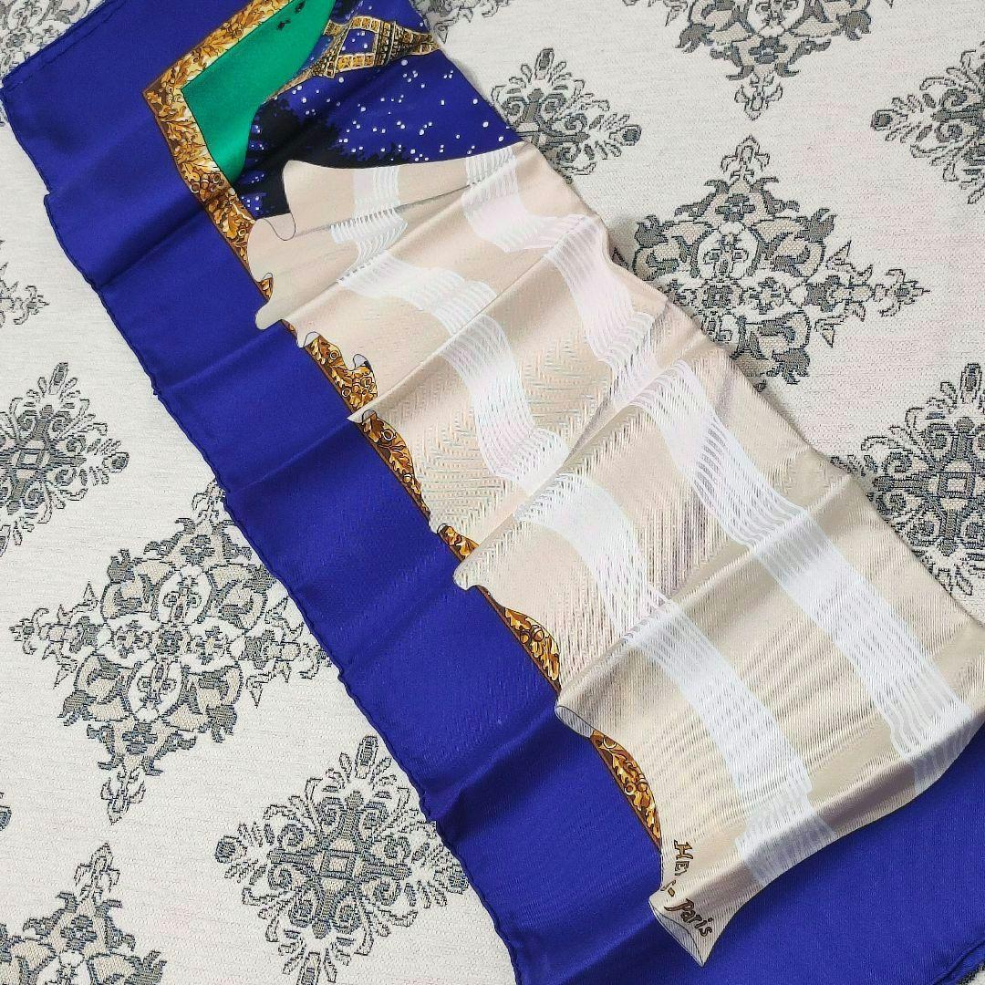 美品　HERMES　エルメス　カレ90《SOUVENIRS DE PARIS》