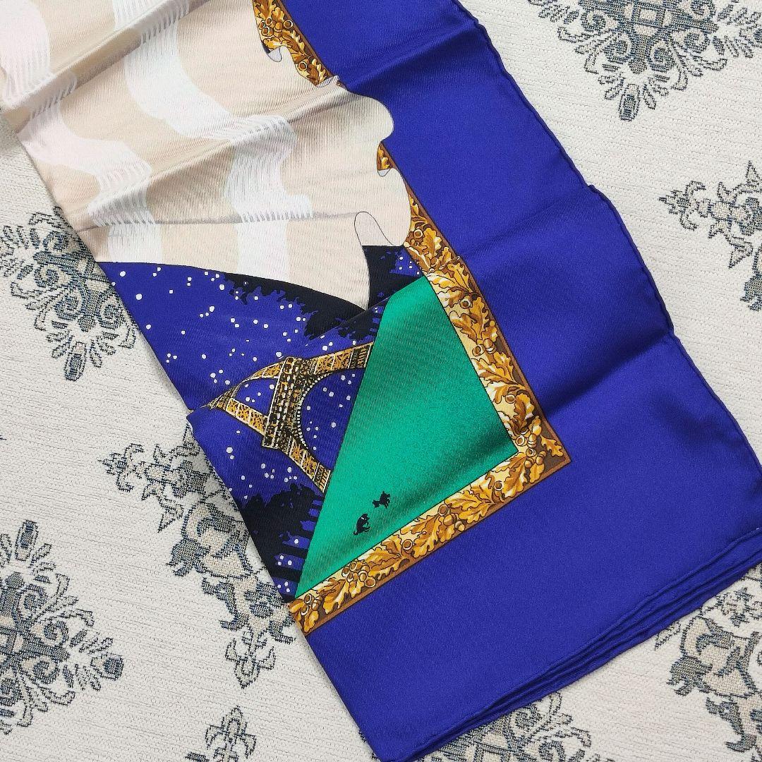 美品　HERMES　エルメス　カレ90《SOUVENIRS DE PARIS》