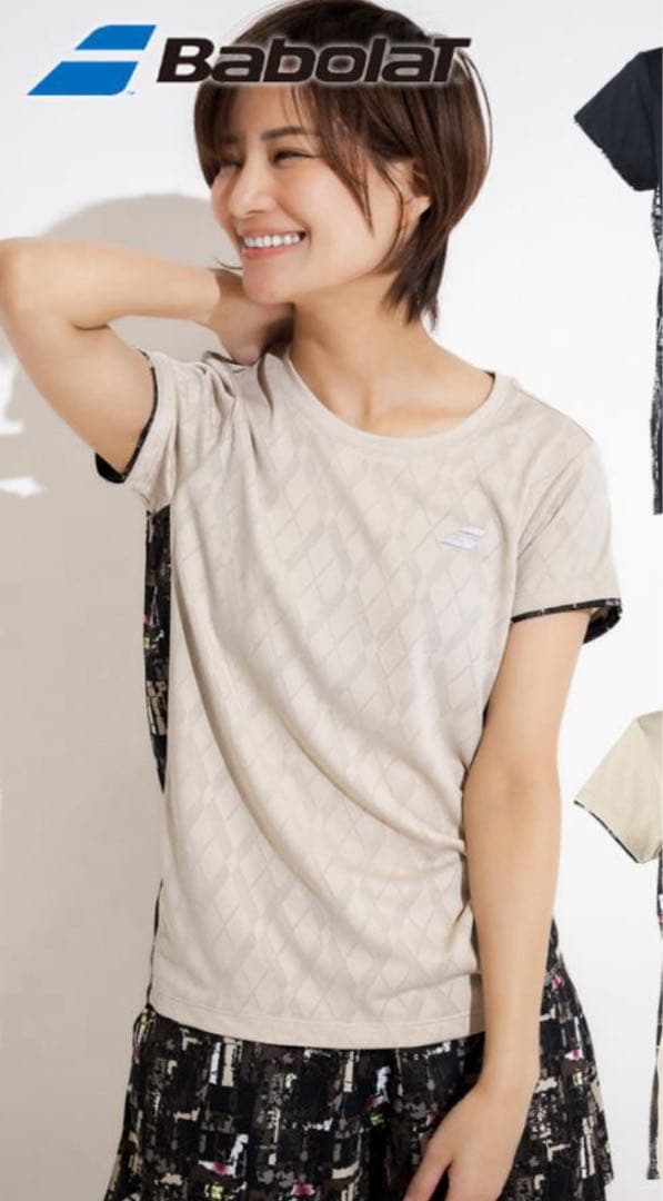 バボラ テニスウエア2025FW ゲームシャツ&キュロットのセットアップ L