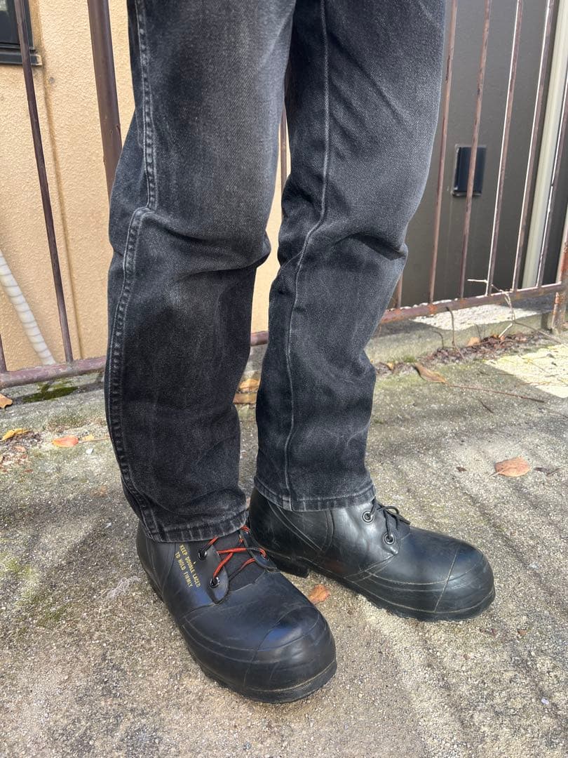 米軍 US.ARMY ミッキーブーツ バニーブーツ ラバーブーツ 1983年