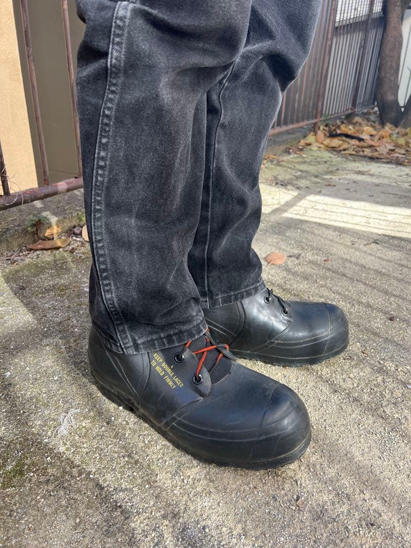 米軍 US.ARMY ミッキーブーツ バニーブーツ ラバーブーツ 1983年