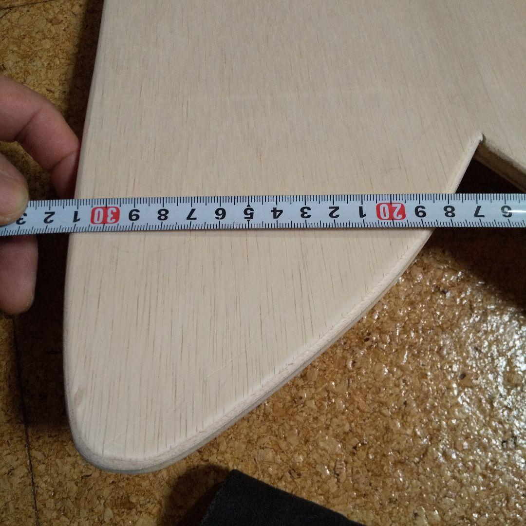 手作り 深雪用 雪板 スノー トイ 長さ143cm 幅32cm 厚さ1.3cm