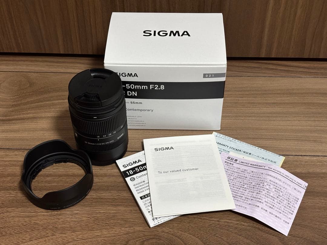 【期間限定値下げ】SIGMA18-50mm F2.8 DC DN（Eマウント）