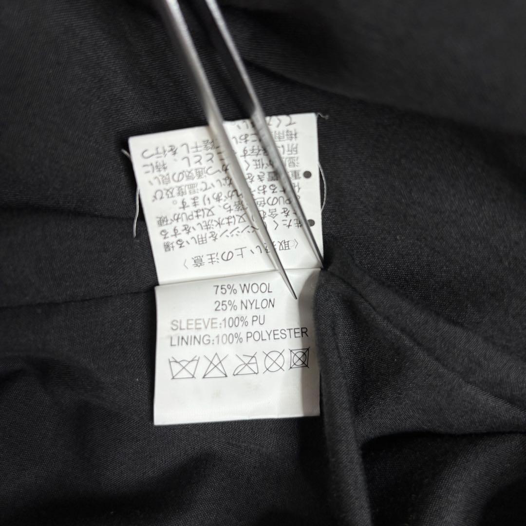 【希少/廃盤】ハリウッドランチマーケット スタジャン ワッペン フルデコ L 黒