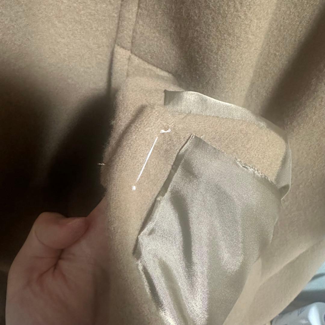 EMMEL REFINES EM テント フレアコート ブラウン Mサイズ