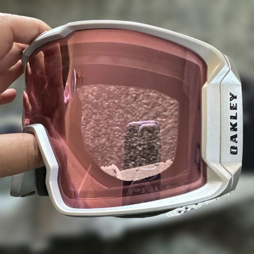 Oakley スキーゴーグル ピンクレンズ