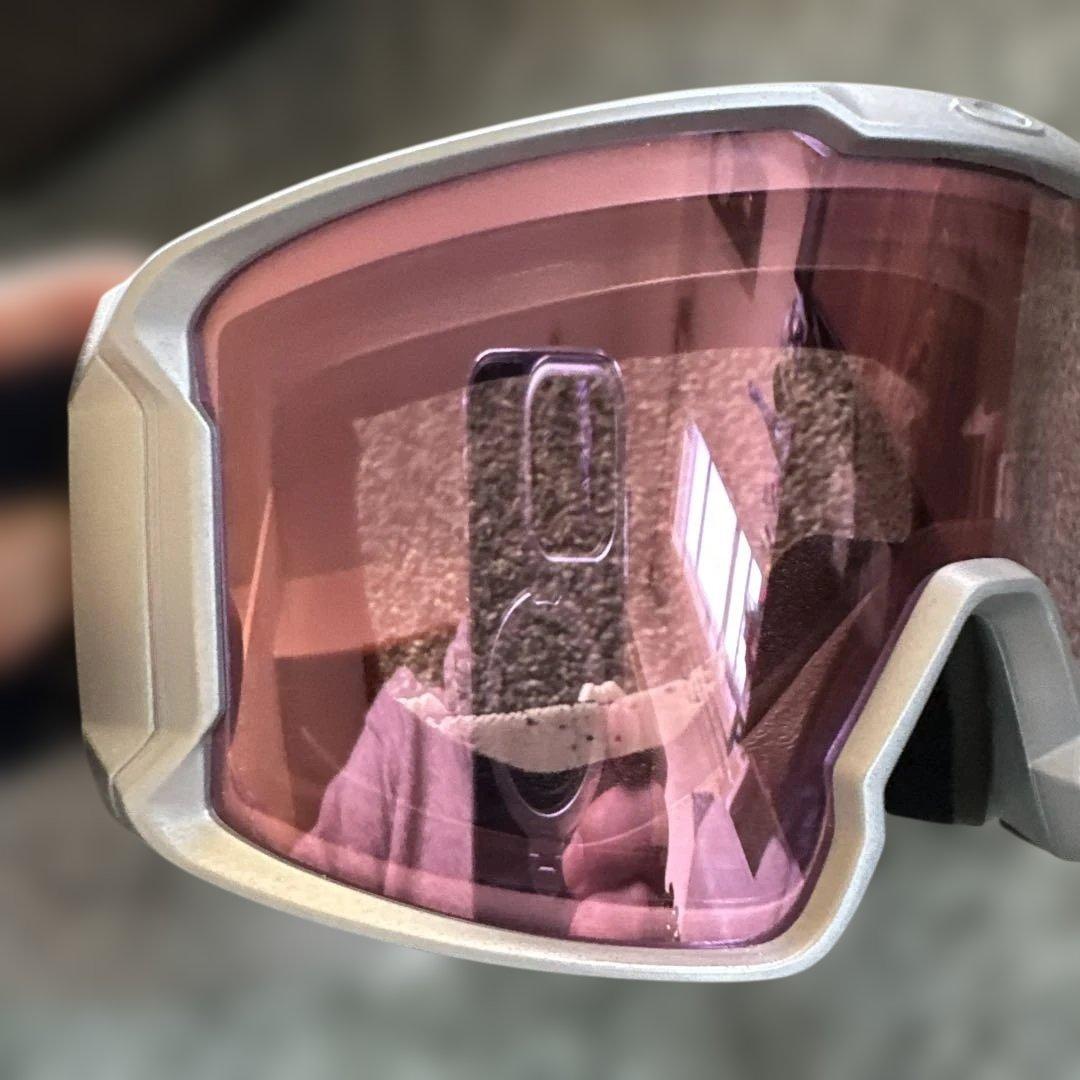 Oakley スキーゴーグル ピンクレンズ
