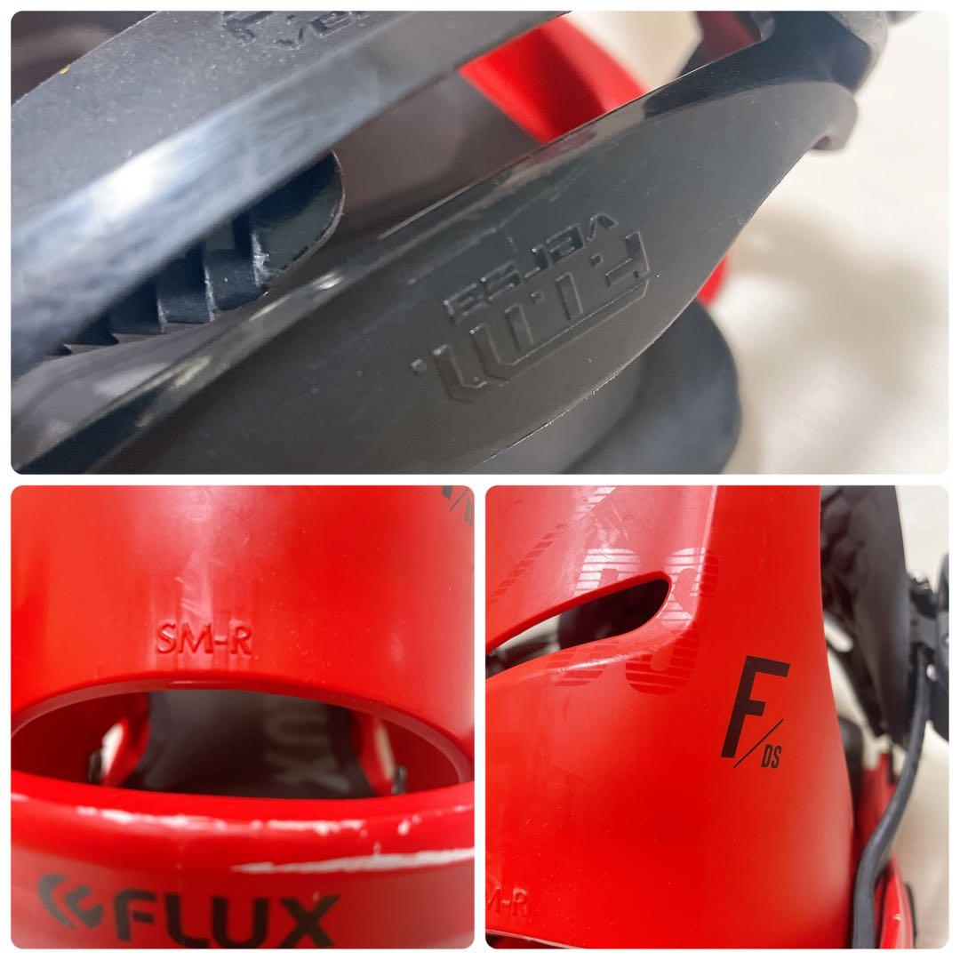 美品 FLUX DS フラックス バインディング ビンディング SM レッド