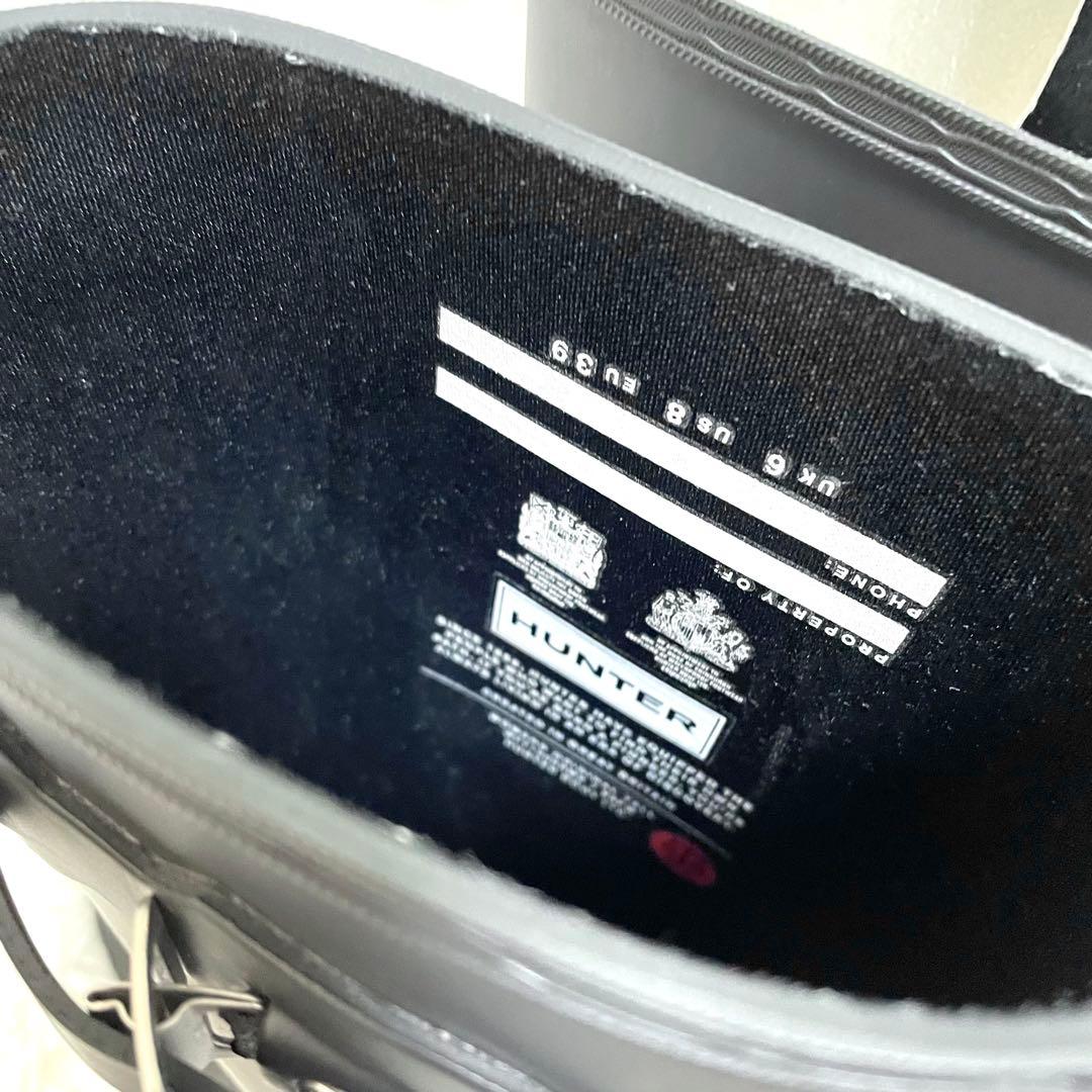 HUNTER ハンター レインブーツ ロングUK6 25cm