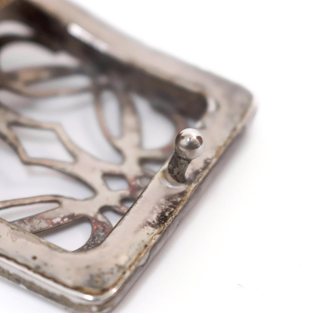 LOEWE ロエベ ベルト 65 キャメル スエード 銀バックル 1017