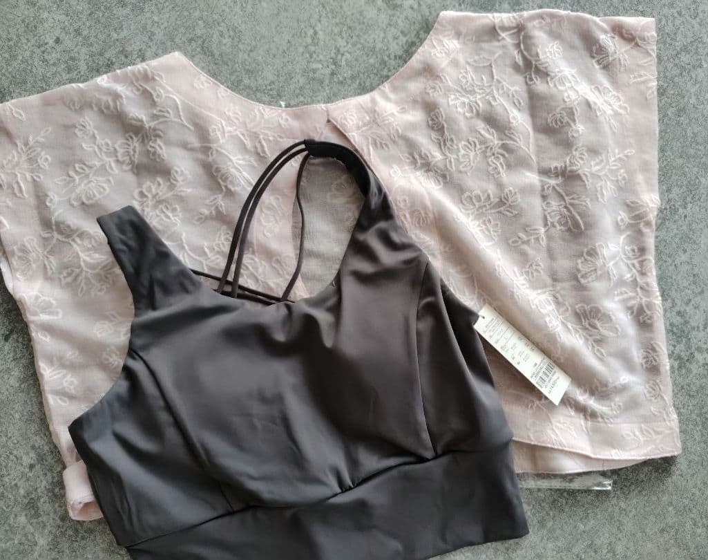 L 未使用 新作 SUKALA フローラルジャガードトップス ブラトップ 割引券