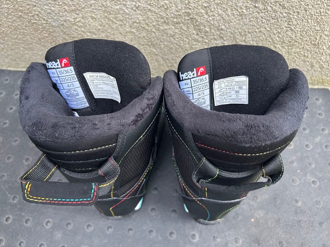 HEAD キッズ 3点セット / ボード127cm ブーツ22.5〜23.5cm