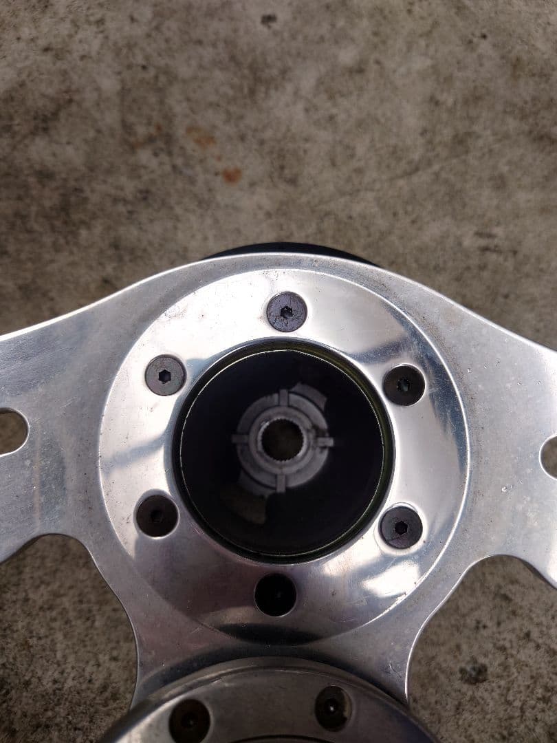 希少 LUCKY STAR フルビレットステアリングホイール