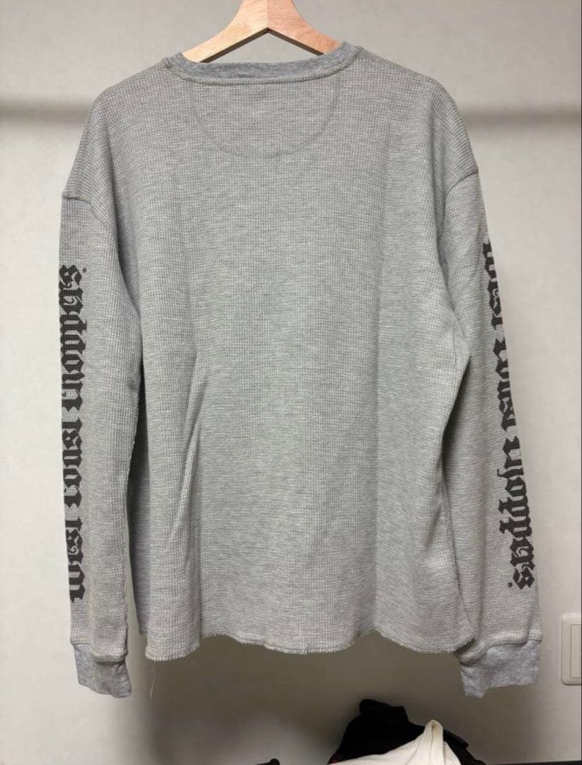 west coast choppers グレー サーマルカットソー ロンT 長袖