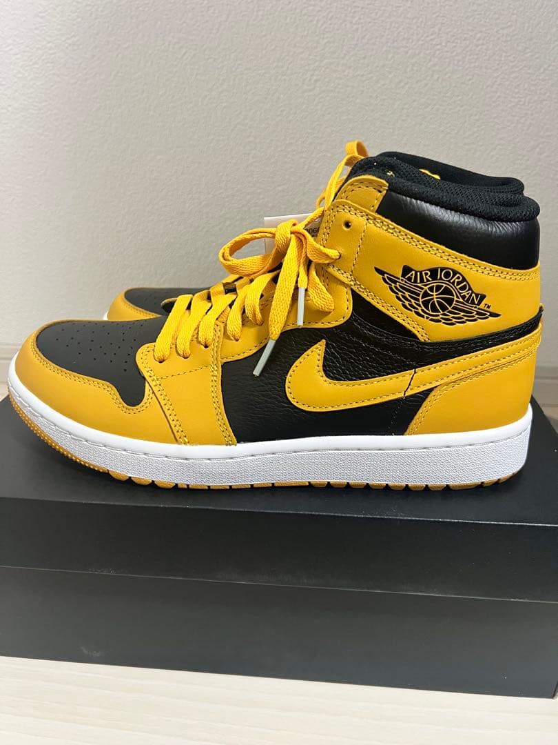 シューズ(男性用) AIR JORDAN 1 HIGH GOLF \"Pollen\"