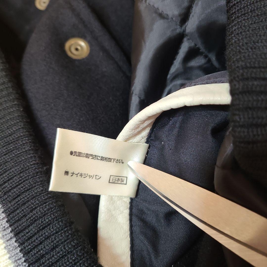 NIKE 袖レザー スタジャン 5893-AO-YT 90年代 日本製 L