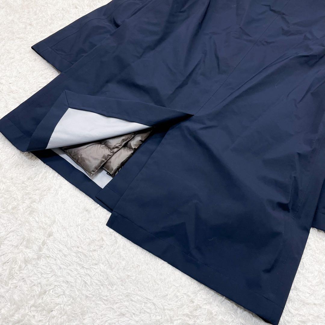 極美品 24AW マッキントッシュロンドン ダウンコート 撥水 M ネイビー