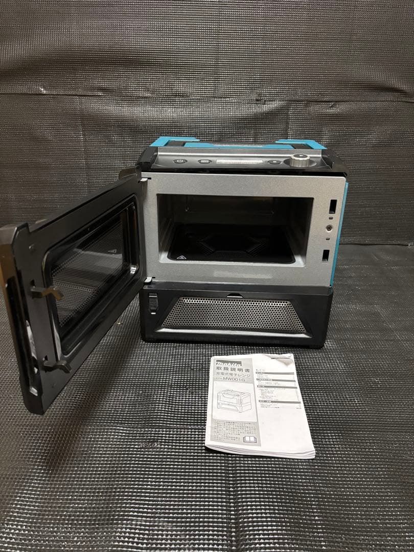 マキタ 充電器式電子レンジ 2023年製 MW001G 電源は入りません