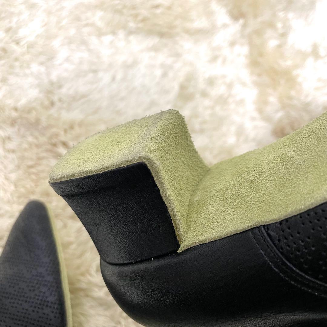 パッション　ティーチャーズシューズ　レザー 23.5cm 黒　社交ダンスシューズ